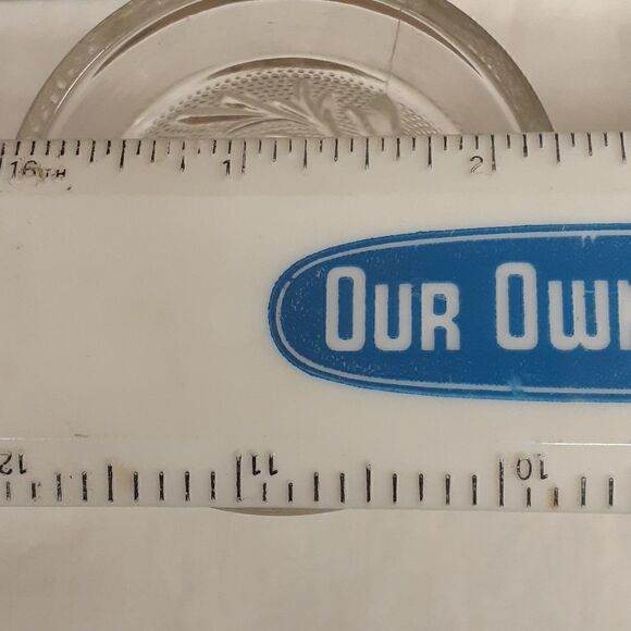 8 pc.bundle vintage Anchor MCM Hocking clear depression glass tumblers, & more - Picture 4 of 11